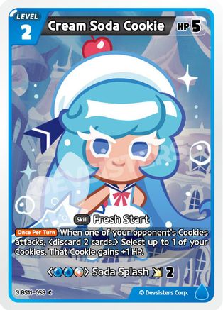 Cream Soda Cookie (BS11-058) - The Dark Enchantress War