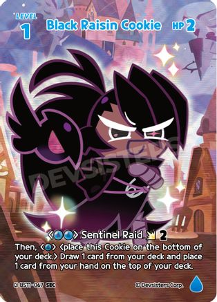 Black Raisin Cookie (SEC) (BS11-067) - The Dark Enchantress War Foil