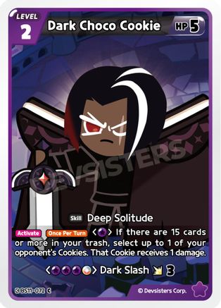 Dark Choco Cookie (BS11-072) - The Dark Enchantress War