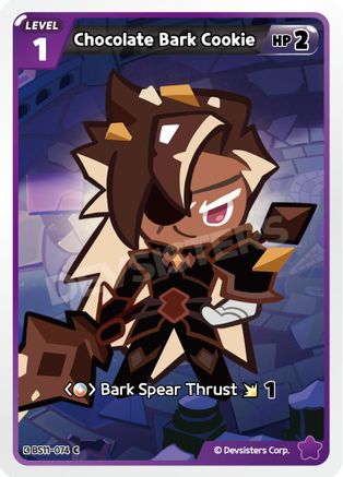 Chocolate Bark Cookie (BS11-074) - The Dark Enchantress War
