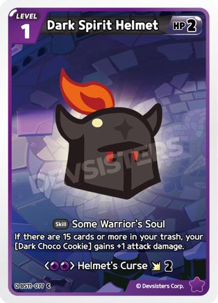 Dark Spirit Helmet (BS11-077) - The Dark Enchantress War