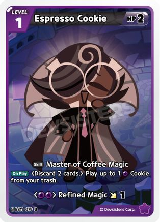 Espresso Cookie (079) (BS11-079) - The Dark Enchantress War