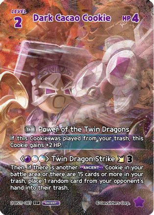 Dark Cacao Cookie (SSR) (BS11-087) - The Dark Enchantress War Foil