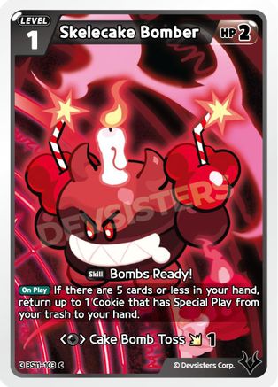 Skelecake Bomber (BS11-103) - The Dark Enchantress War