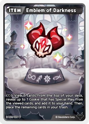 Emblem of Darkness (BS11-109) - The Dark Enchantress War