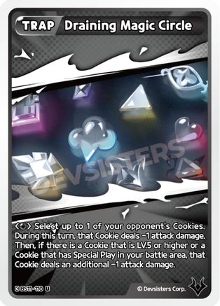 Draining Magic Circle (BS11-110) - The Dark Enchantress War