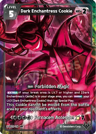 Dark Enchantress Cookie (116) (BS11-116) - The Dark Enchantress War Foil