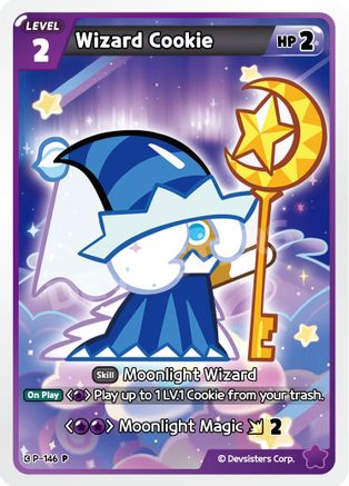Wizard Cookie (P-146) - Promotion Cards