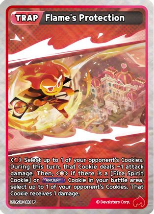 Flame's Protection (BS11-010) - Promotion Cards Foil