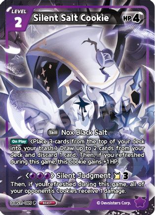 Silent Salt Cookie (BS11-089) - Promotion Cards Foil