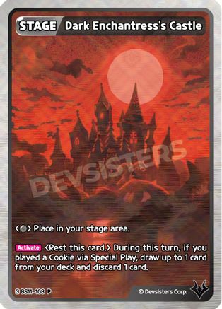 Dark Enchantress's Castle (BS11-108) - Promotion Cards Foil