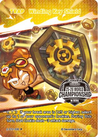Winding Key Shield (Champion's Legacy Pack) (ST2-020) - Promotion Cards Foil