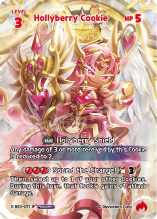 Hollyberry Cookie (WCS) (BS3-017) - Promotion Cards Foil