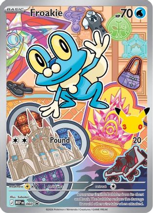 Froakie -  060 - First Partner Collection 2026 Holofoil