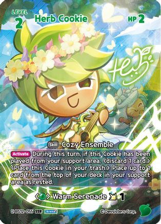 Herb Cookie (SSR) (BS12-055) - Festival Arena Foil