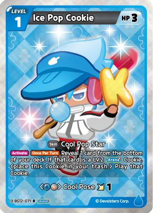Ice Pop Cookie (BS12-071) - Festival Arena Foil