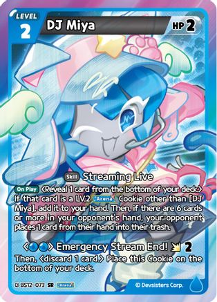 DJ Miya (BS12-073) - Festival Arena Foil
