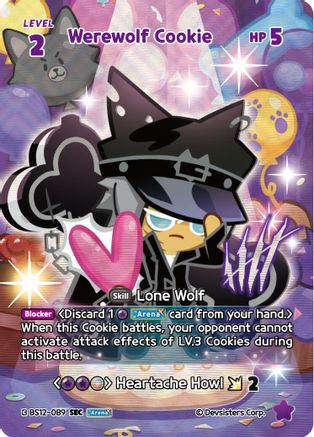Werewolf Cookie (SEC) (BS12-089) - Festival Arena Foil