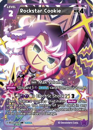 Rockstar Cookie (BS12-093) - Festival Arena Foil