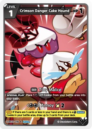 Crimson Danger Cake Hound (BS12-096) - Festival Arena