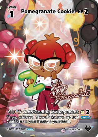Pomegranate Cookie (SEC) (BS12-107) - Festival Arena Foil