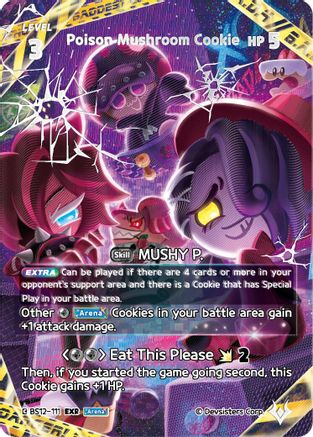 Poison Mushroom Cookie (EXR) (BS12-111) - Festival Arena Foil