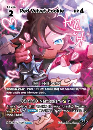 Red Velvet Cookie (SUR) (BS12-112) - Festival Arena Foil