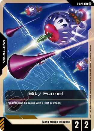Bit / Funnel (T-029) Token (T-029) - Starter Deck 13 Silent Barrage