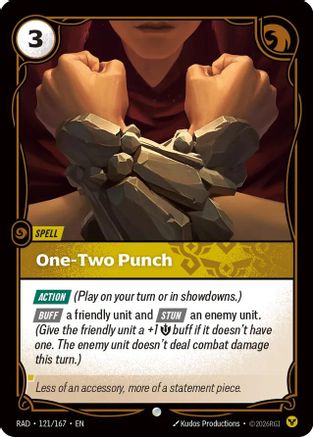 One-Two Punch (121/167) - Radiance
