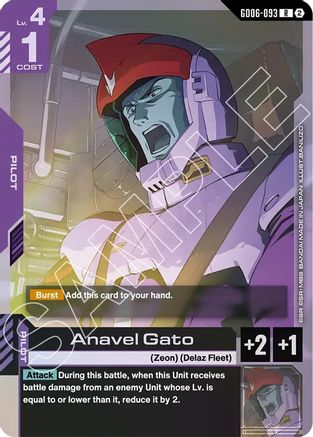 Anavel Gato (GD06-093) - Stardust Trails Holofoil