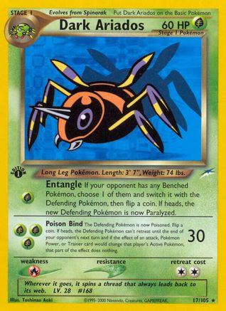 Dark Ariados (17/105) [Neo Destiny Unlimited]