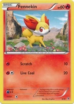 Fennekin (8/39) [XY: Kalos Starter Set]