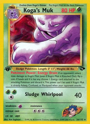 Koga's Muk (26/132) [Gym Challenge Unlimited]