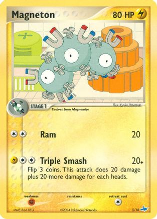Magneton (5/10) [EX: Trainer Kit - Latios]