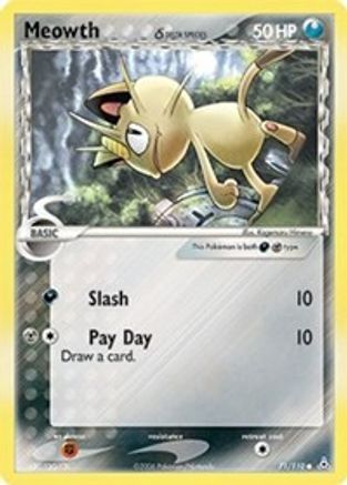 Meowth (71/110) (Delta Species) (Stamped) [EX: Holon Phantoms]