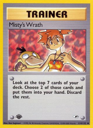 Misty's Wrath (114/132) [Gym Heroes Unlimited]