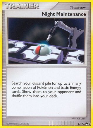 Night Maintenance (9/17) [POP Series 8]