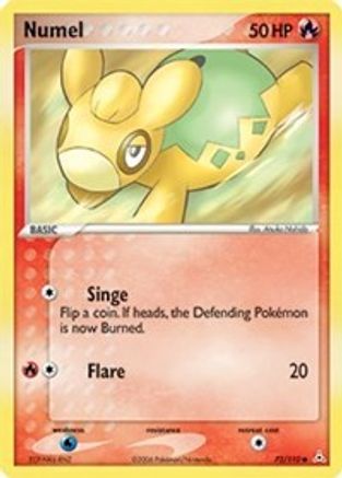Numel (72/110) [EX: Holon Phantoms]