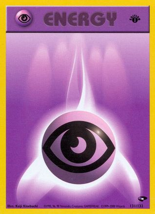 Psychic Energy (131/132) [Gym Challenge Unlimited]