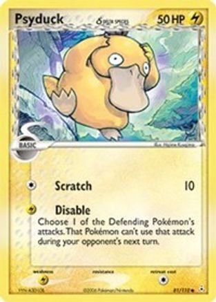 Psyduck (81/110) (Delta Species) (Stamped) [EX: Holon Phantoms]