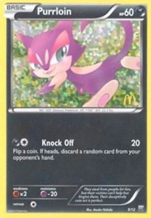 Purrloin (9/12) [McDonald's Promos: 2012 Collection]