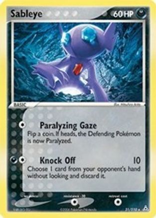 Sableye (31/110) (Stamped) [EX: Holon Phantoms]