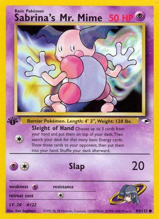 Sabrina's Mr. Mime (94/132) [Gym Heroes Unlimited]