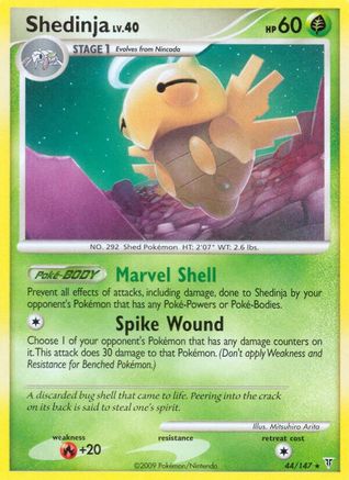 Shedinja (44/147) [Platinum: Supreme Victors]