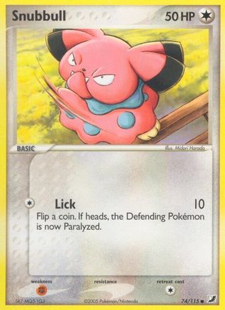 Snubbull (74/115) (Stamped) [EX: Unseen Forces]