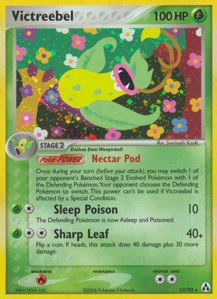 Victreebel (13/92) (Stamped) [EX: Legend Maker]