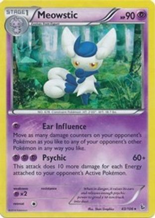 Meowstic (43/106) (Theme Deck Exclusive) [XY: Flashfire]