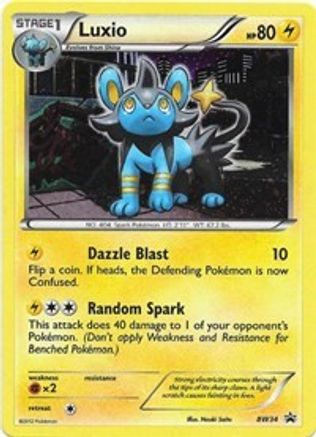 Luxio (BW34) (Cracked Ice Holo) [Black & White: Black Star Promos]