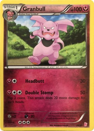 Granbull (14/30) [XY: Trainer Kit - Sylveon]