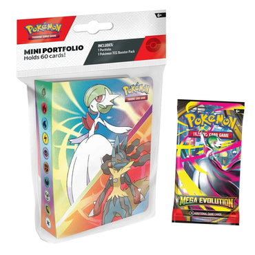 Pokémon TCG: Mega Evolutions Mini Portfolio W/ Booster Pack